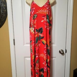Orange Old Navy Maxi Dreas